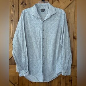 NWOT Men's Van Heusen Flex Slim Fit Stretch Dress Shirt | Size Large